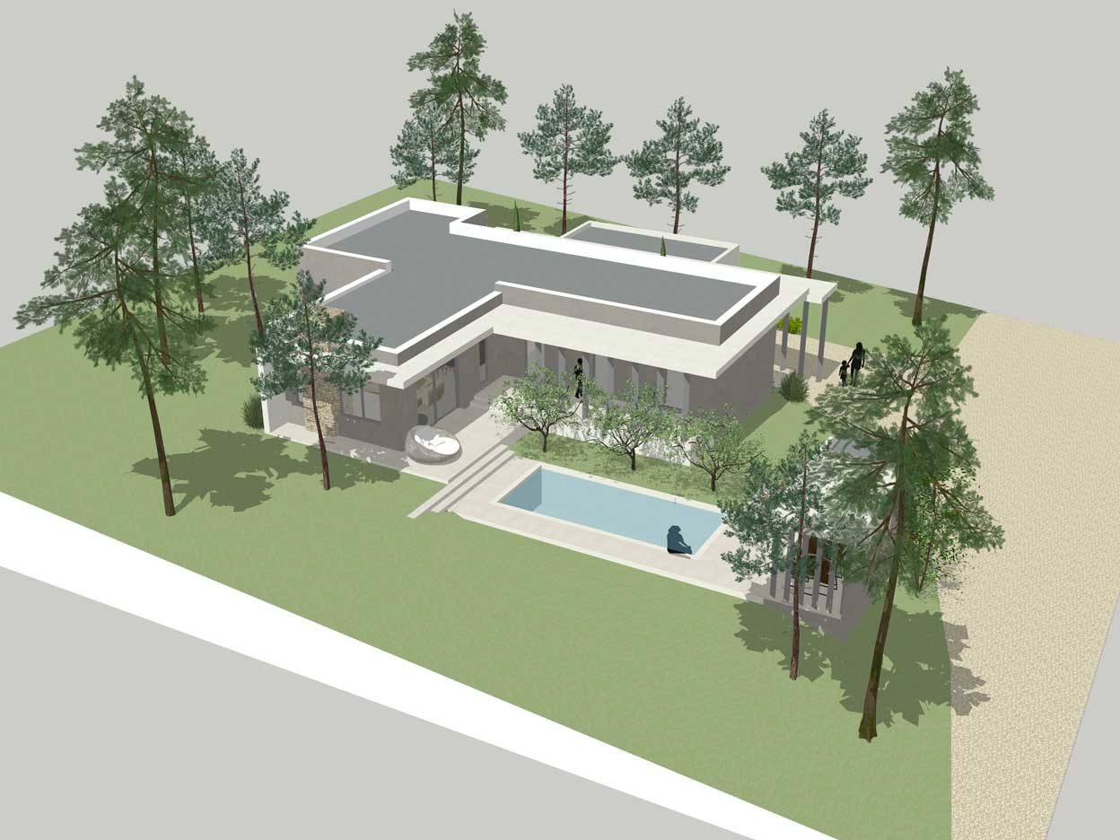 Construction d'une villa contemporaine à Nîmes par BEE Ingénierie