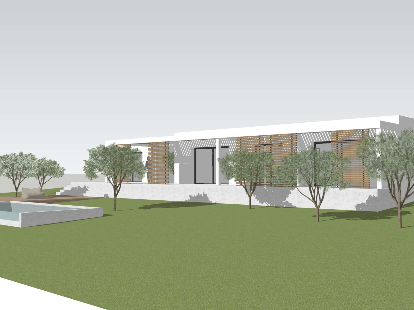 Construction d'une maison individuelle à Nîmes avec BEE Ingénierie